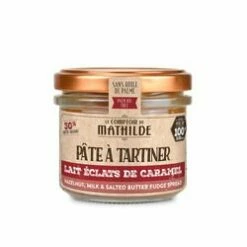 Lait Noisette Éclats De Caramel Beurre Salé - Pâte à Tartiner - 100g