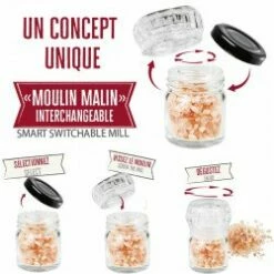 Coffret 7 Sels Et Poivres Du Monde - 7x35g -LE COMPTOIR DE MATHILDE Boutique coffret 7 sels et poivres bar 2