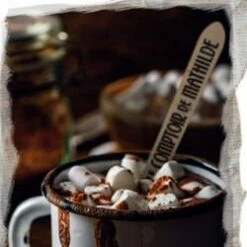 Lait Mini Guimauve – Hot Chocolate® -LE COMPTOIR DE MATHILDE Boutique hot chocolate chocolat au lait avec guimauve 2