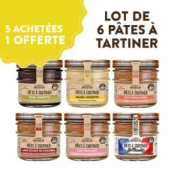Lot Pâtes à Tartiner