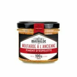 Moutarde à L'ancienne Au Piment D'Espelette - 100g