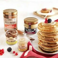 Lait Noisette Pistache - Pâte à Tartiner - 250g -LE COMPTOIR DE MATHILDE Boutique pate a tartiner lait noisettes pistache 250 g 2