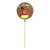 Sucette Lait Clown - Sucette Chocolat 2 Sucette Lait Clown - Sucette Chocolat -LE COMPTOIR DE MATHILDE Boutique sucette chocolat lait bonbons clown 50 g