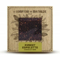 Tablette Piment D’Espelette - Chocolat Noir